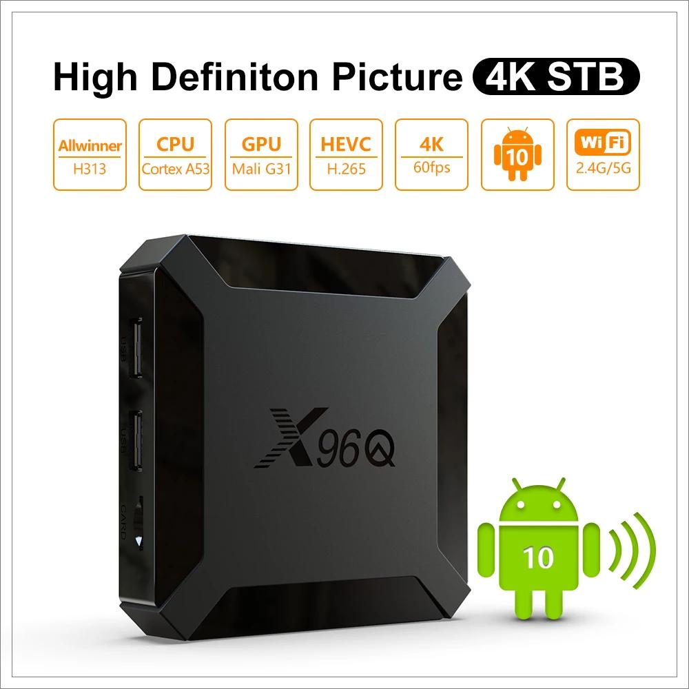 ȵ̵ 2.4G   H313  ھ, X96Q 10 TV ڽ, 4K Ʈ  ڽ, ̵ ÷̾, 1G, 8G, 2GB, 16GB, 1080P